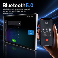 Sistema de Infoentretenimiento para Automóvil con Pantalla Grande de 13 Pulgadas, Sistema Operativo Linux 5.4, Receptor Estéreo Inalámbrico CarPlay, Reproductor Multimedia para Automóvil