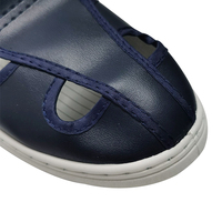 ALLESD Bon Prix Non Pelucheux Durable Bleu Marine/Blanc Chaussures pour salle blanche Chaussures antistatiques Chaussures ESD