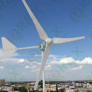 เครื่องกำเนิดไฟฟ้าพลังงานลมแบบแกนแนวนอน 2000W 3000W 5000W ความเร็วลมเริ่มต้นต่ำ ควบคุมมุมใบพัด รุ่น R&X RX-4000L 48V-220V Wind RX-4000L - Product Image 6
