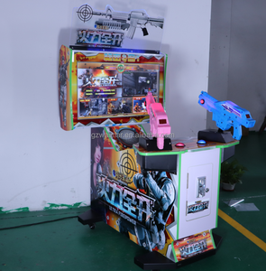 Máquina de videojuegos de 42 pulgadas para interiores Arcade Coin Pusher Máquina de simulador de pistola que funciona con monedas de Dinosaur Wars PARA 2 JUGADORES - Product Image 5