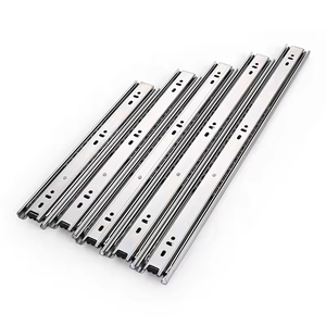 30mm bóng mang Ngăn kéo trượt 0.6mm 3 lần mở rộng đầy đủ Kính thiên văn đồ nội thất trượt - Product Image 6