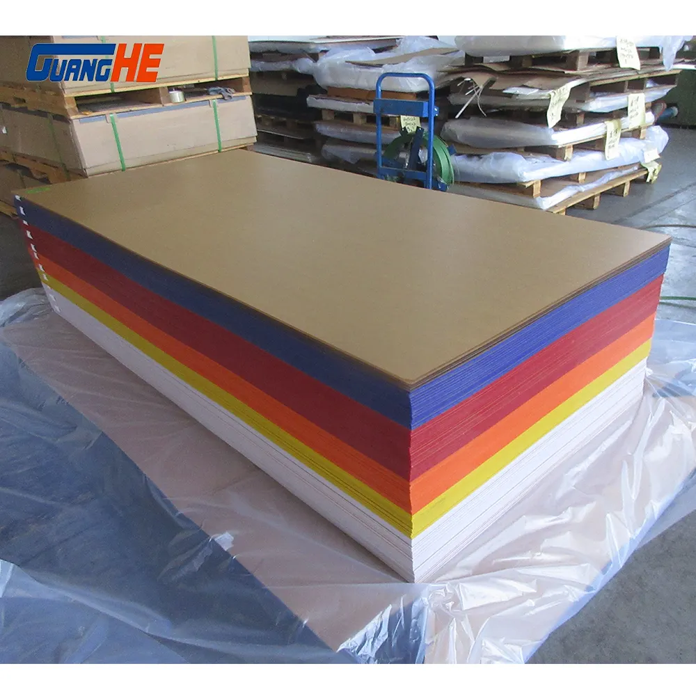 Hoja de acrílico fundido colorido de corte por láser de 3mm hoja de plástico PMMA/tablero/placa/Panel