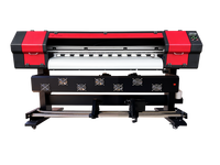 Imprimante grand format UV/éco-solvant automatique nouvelle génération QC-1300 QUCOR certifiée ISO, haute efficacité, double tête d'impression XP600, 1,3 m