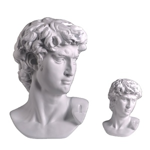 Moda bianco artificiale in fibra di vetro <span class=keywords><strong>David</strong></span> scultura per la decorazione della tavola dell'albergo dell'home office - Product Image 3