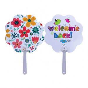DIY Logo Customized Design Graduation <b>Double</b> Sided 17.5x17.5cm <b>Photo</b> <b>Frame</b> Fans Sublimation Blank Plastic Flower Shape - Product Image 2
