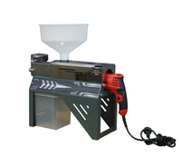 Moulin à riz électrique, décortiqueuse de paddy 220V pour usage domestique et petites exploitations agricoles, traitement automatique des céréales
