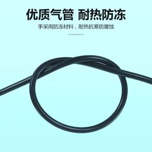 High Pressure <b>Air</b> <b>Pump</b> 32cm 120PSI Steel Cylinder For Bicycle Electric Bike Motorcycle Basketball Inflation With Nozzle Adapter - Product Image 4