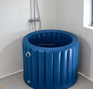 <span class=keywords><strong>Baignoire</strong></span> <span class=keywords><strong>pliable</strong></span> en PVC de haute qualité, multicolore, portable, <span class=keywords><strong>pliable</strong></span>, pour la maison, l'hôtel, la salle de bain - Product Image 2