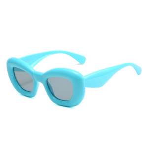 2025 Y2K lunettes de soleil personnalisées mignon petit oeil de chat cadre carré à la mode à la mode UV400 <span class=keywords><strong>lentilles</strong></span> optiques <span class=keywords><strong>pas</strong></span> <span class=keywords><strong>cher</strong></span> - Product Image 3