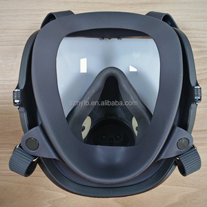 Anti-veleno di sicurezza chimica di grandi dimensioni Full Face respiratore 6900 con vapore organico cartuccia per la protezione delle vie respiratorie - Product Image 4