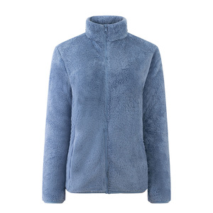 Vêtements de sport pour femmes Aoyema, manteau d'hiver pour femmes, fermeture éclair, polaire rembourré, manches longues, chaud, doux, col montant, veste d'extérieur - Product Image 5