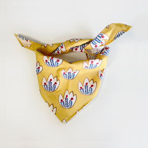 Модные индивидуализированные весенние банданы с цветочным принтом для собак, симпатичные цветные банданы разных размеров для домашних животных на заказ - Product Image 5