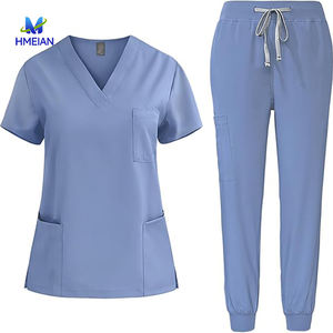 क्लासिक मेडिकल स्क्रब वर्दी नर्स थोक महिलाओं के स्क्रब वर्दी पहने महिलाओं के लिए वर्दी सेट स्क्रब वर्दी सेट - Product Image 2