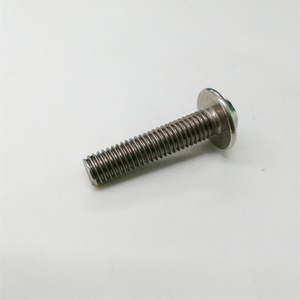 Pan Head <b>Screw</b> 304 Stainless Steel Metric Coarse Thread Zinc Plated Class 8.8 - Product Image 4