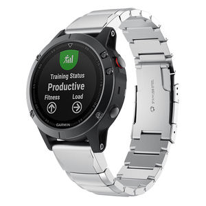 Pour <span class=keywords><strong>Garmin</strong></span> <span class=keywords><strong>Fenix</strong></span> 7X 7 7S 6 6S 6X Pro 5X 5 5 S <span class=keywords><strong>Plus</strong></span> Epix 2 <span class=keywords><strong>Bracelet</strong></span> en acier inoxydable 945 Quickfit 20/22/26mm <span class=keywords><strong>Bracelet</strong></span> de <span class=keywords><strong>montre</strong></span> en métal - Product Image 3