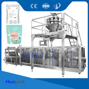 Electric Automatic <b>Stand</b>-Up Zipper Pouch Packing Machine Bearing Chemical Food Beverage High Productivity PLC Pump Motor - Product Image 2