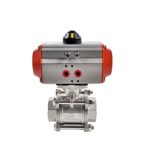 Covna B2bclearance Verkoop Luchtbediende Klep Met Schroefdraad Roestvrij Water Pneumatische Actuatoren Dubbelwerkende Kogelklep Pneumatisch - Product Image 3