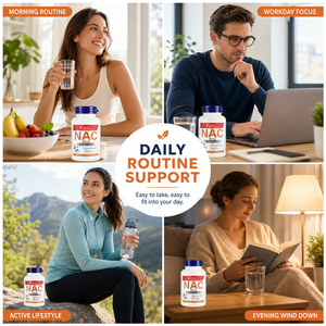 New Arrival Shecome NAC Extract Supporting the <b>Liver</b> Capacity to Process Eliminate Toxins for Men and Women NAC Capsules - Product Image 4