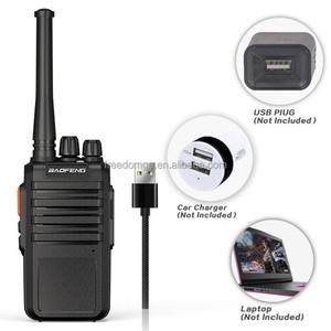 Long Range 3-5km for BF-M4 Professional UHF Analog Walkie Talkie 16CH 3W Power 1000-1500mAh <b>Battery</b> Water Resistant IPX-1 - Product Image 5