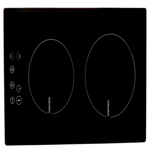 Table de cuisson à induction 2 feux, plaque de cuisson multifonction intégrée infrarouge pour cuisine domestique, fabrication sur mesure - Product Image 6