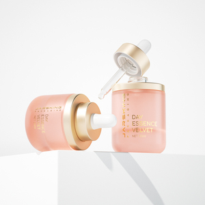 ขวดแก้วกลมขนาด20มล. 30มล. สำหรับใส่น้ำมันสำหรับทำผมบนใบหน้าขวดหยดเซรุ่มบรรจุภัณฑ์พร้อมหลอดหยดโลโก้แบบกำหนดเอง - Product Image 4