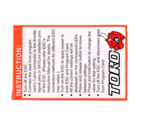 Ensemble combiné SKYRC 4370KV 9.0T Moteur brushless 60A ESC brushless Système d'alimentation Leopard pour voiture RC 110 Camion