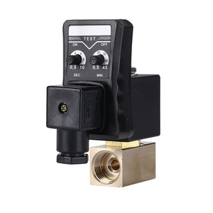 Vanne de séchage électronique automatique à minuterie pour compresseurs d'air, interface 4 points, entièrement en cuivre, pour contrôle réfrigéré - Product Image 2