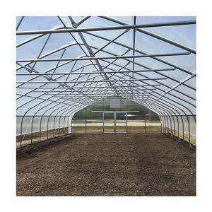 نفق دفيئة بلاستيكي صغير أحادي النطاق للزراعة نفق دفيئة فيلم للبيع - Product Image 2