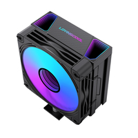 LOVINGCOOL Brand Stock 12cm CPU Air Cooler Tower 6 Pipe ARGB Mirror Temp Screen in Stock Fast Ship OEM Intel AMD Gaming Desktop