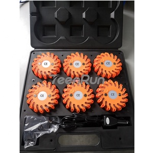 <span class=keywords><strong>6</strong></span> khẩn cấp bên đường Pháo Sáng Kit LED an toàn Strobe Road cảnh báo ánh sáng đường cao tốc đèn hiệu cảnh báo Flare với từ cơ sở - Product Image 1