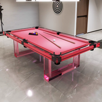 Table de billard professionnelle en acrylique au design moderne, pour la maison, les loisirs, les sports, table de billard de luxe en ardoise, 9 boules, snooker, club
