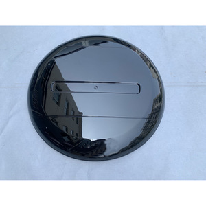 Housse de roue de secours Jingyuanxin pour Land Rover Defender 110, noir brillant, imperméable, en PE, style moderne - Product Image 1