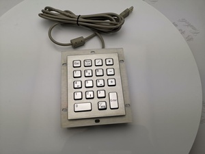 IP65 công nghiệp gồ ghề thép không gỉ gắn nút USB Số đèn nền kiểm soát truy cập ATM kiosk <span class=keywords><strong>b</strong></span>àn phím - Product Image 6