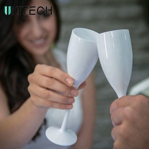 Verre coupé géant en gros d'usine pour flûtes à <span class=keywords><strong>Champagne</strong></span> et tasse <span class=keywords><strong>de</strong></span> jus en plastique verre à vin acrylique tasses en plastique pour servir des boissons - Product Image 6