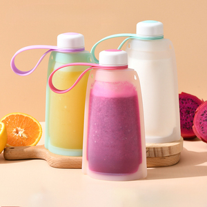 Bolsas de Almacenamiento de <span class=keywords><strong>Leche</strong></span> <span class=keywords><strong>Materna</strong></span> de Diseño Personalizado al por Mayor, Contenedor de Almacenamiento de Silicona de Grado Alimenticio, Apto para Microondas, Bolsa de Almacenamiento de Alimentos para Bebés - Product Image 2