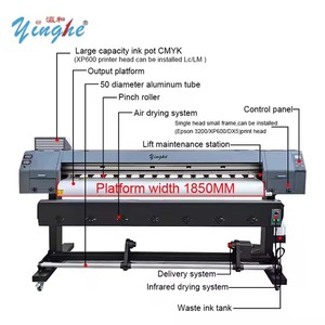 Eco-Solvent Printer for Outdoor Advertising Banners; 1.8m Wide Format Machine; High-Speed Large Format Printer for US Market - Product Image 2