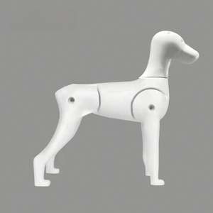 KyrenMed Schnauzer modello di peli di cane per taglio di peli di cane parrucca per la toelettatura canina manichino per la pratica della toelettatura di animali domestici - Product Image 4