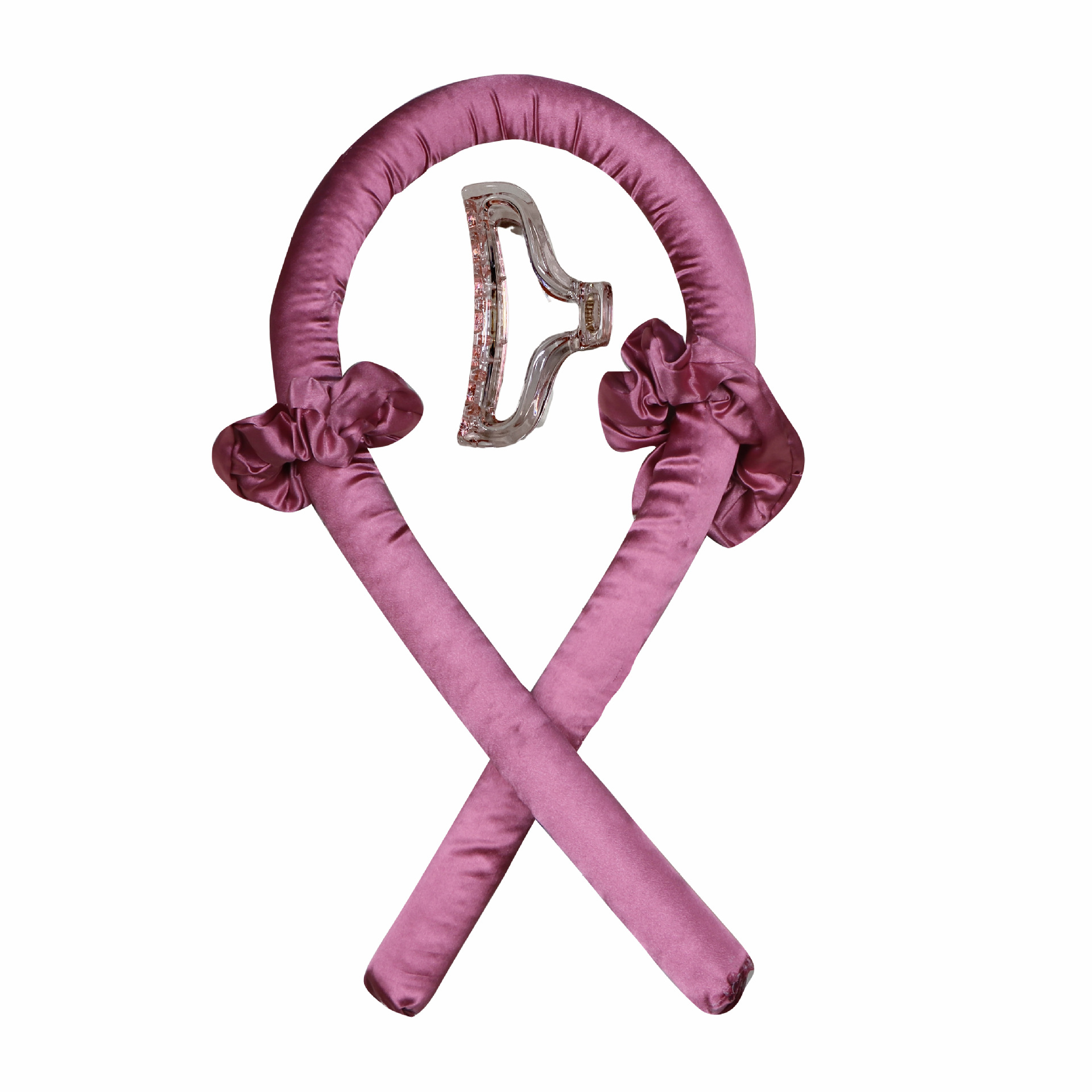 Лента для завивки волос без тепла, шёлковая Плойка для завивки волос, с радиатором