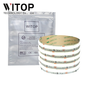 New Arrival 12V 24V <span class=keywords><strong>COB</strong></span> LED Strip 576LED/M <span class=keywords><strong>chip</strong></span> <span class=keywords><strong>USB</strong></span> & NFC kết nối cơ thể đồng 2700k-6500K chiếu sáng không có ánh sáng Dot" - Product Image 1