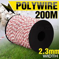 Terrui 2.5Mm Hoge Kwaliteit 3 Roestvrij Staal Elektrische Hekwerk Polywire En Polyroop Met Fabriek Prijs Elektrische Afrastering Draad