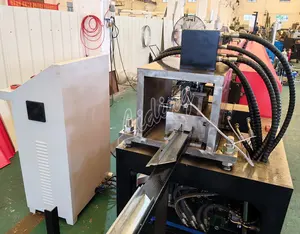 Профессиональный производитель F50 cnc угловой стальной фланец производственной линии фланцевый профиль машины для производства воздуховодов