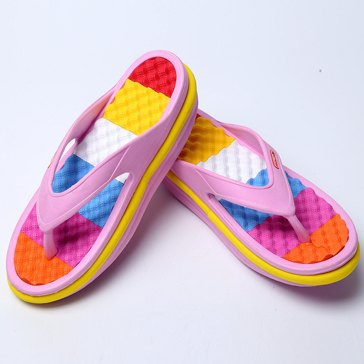 Women Summer Sandals Slippers Shoes Non-slip Ladies Wedge Flip-flops Custom Designer Flip Flops