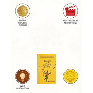 Charlie et la chocolaterie de Roald Dahl, un livre de <span class=keywords><strong>littérature</strong></span> fantastique classique intemporelle pour enfants - Product Image 2
