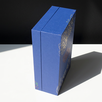 Boîte d'emballage en gros pour diffuseur à bâtonnets et huile de parfum Musc Bleu, 75ml 85ml 100ml