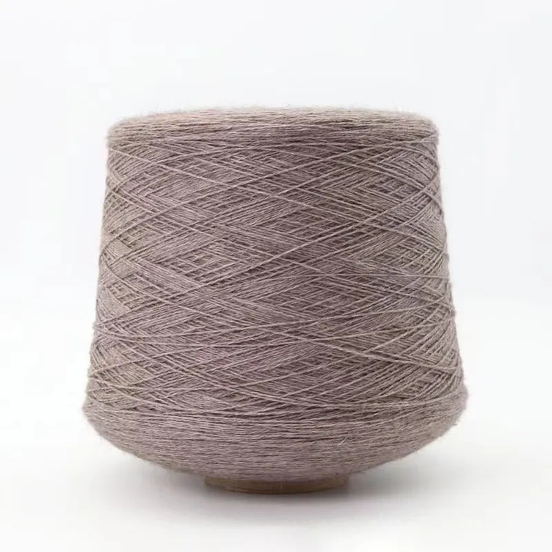 Super soft 100 cashmere yarn manufacturer merino wool blended yarn 2/26Nm 100% Mongolian cashmere yarn