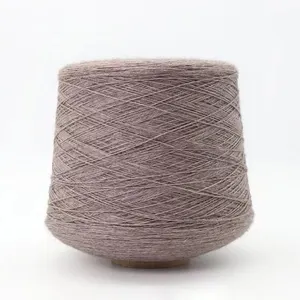 超柔软100羊绒纱线制造商美利奴羊毛混纺纱2/26Nm 100% 蒙古羊绒纱线