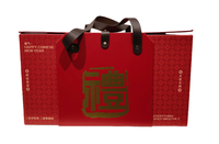 Boîte cadeau en papier kraft écologique en vrac avec impression couleur, boîte de rangement recyclable pour emballage cadeau