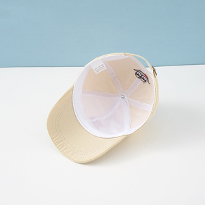 100% coton M lettre broderie enfants casquette mignon extérieur parasol réglable enfants casquettes de Baseball - Product Image 5