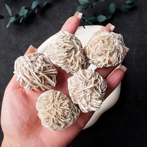 1 Pieza de Piedra Natural de Rosa del Desierto en Bruto, Espécimen de Cristal para Decoración, Meditación, Yoga, Regalo Navideño - Product Image 2