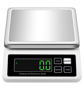 Digitale große 10Kg/15Kg*1G Backwaren-Edelstahl-Multifunktions-elektronische wasserdichte Küchenwaage - Product Image 5